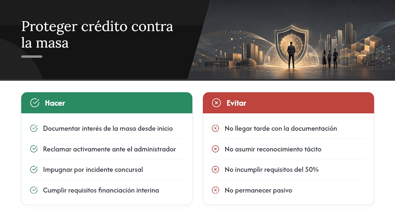 Lo que la práctica enseña sobre estos créditos — overview diagram
