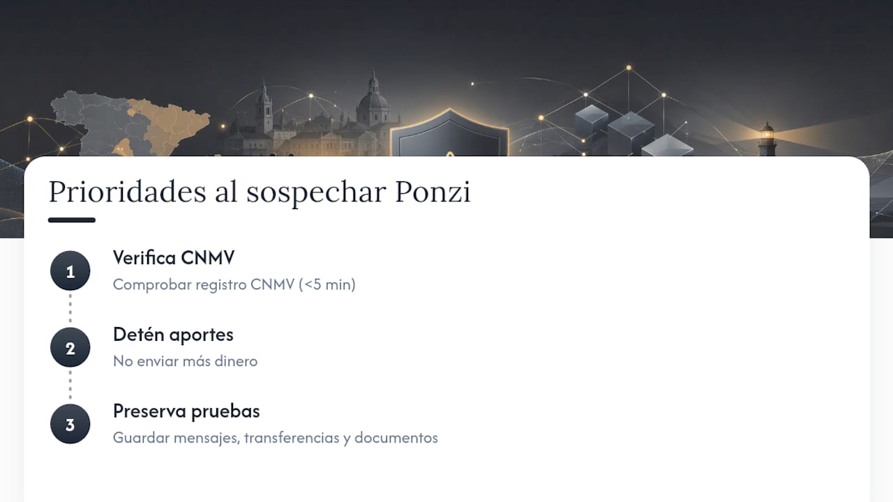 Lo que realmente importa cuando sospechas de un Ponzi — overview diagram