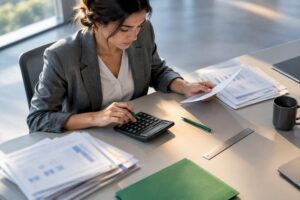Análisis técnico de un saldo bancario