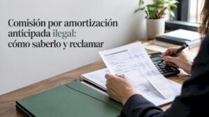 Revisión de la comisión bancaria en el préstamo