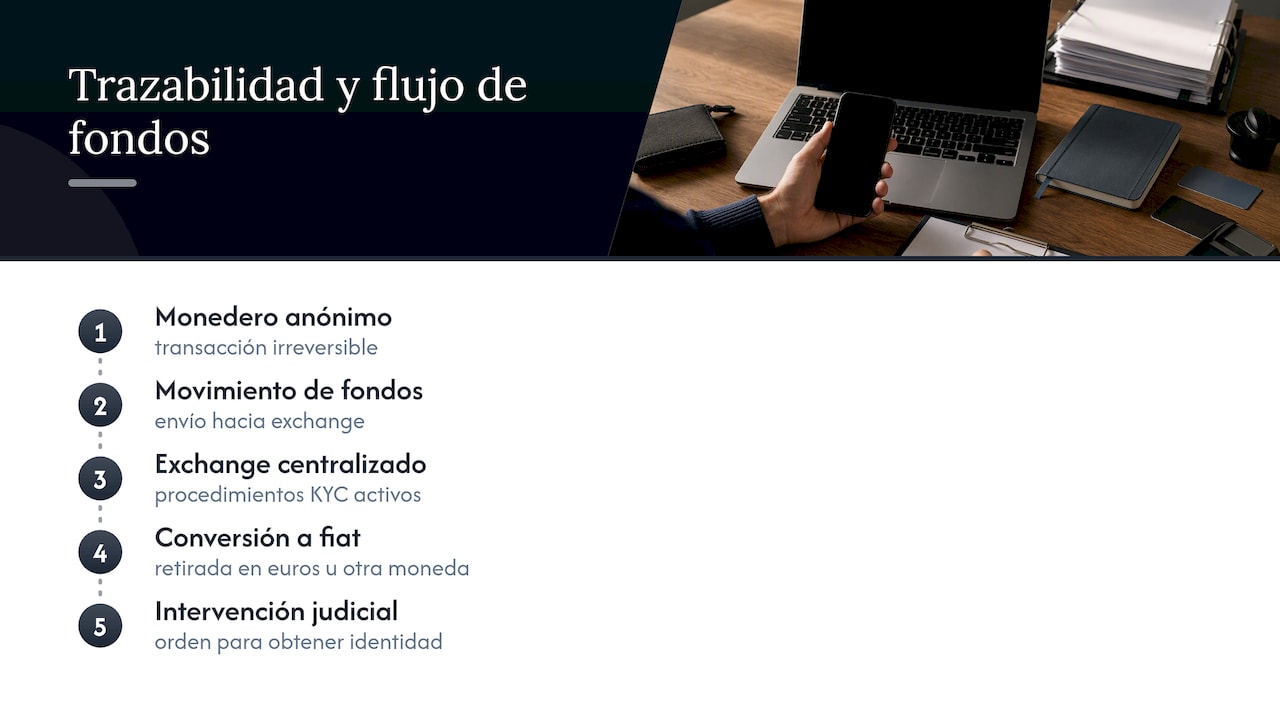 Rastreo de fondos para identificar al propietario